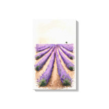 Starke Leinwand - Feldmalerei auf Lavendel
