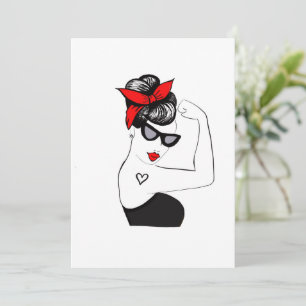 Starke Liebe Feiertagskarte