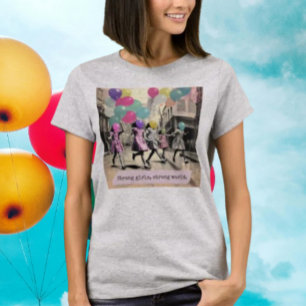 Starke Mädchen Starke Welt T-Shirt