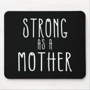 Starke Mama als Mutter und Weisheit Mousepad