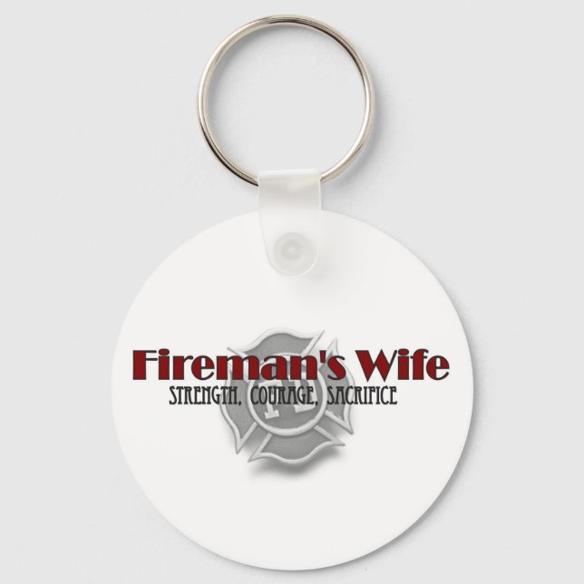 "Stärke, Mut, opfern" Schlüsselkette Schlüsselanhänger (Vorderseite)