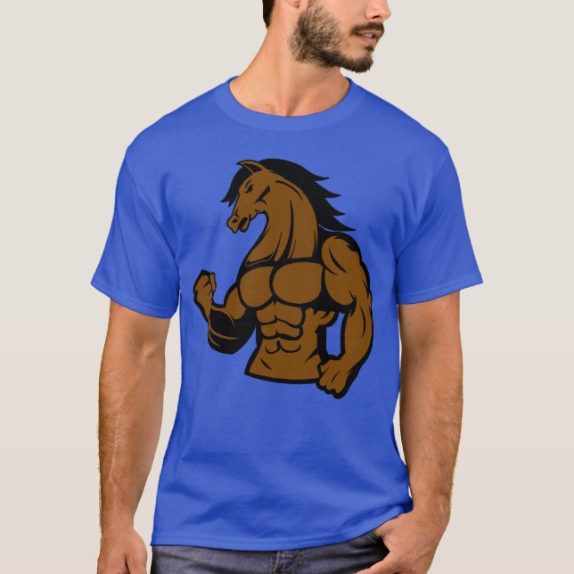 starke Pferdefreunde T-Shirt (Vorderseite)