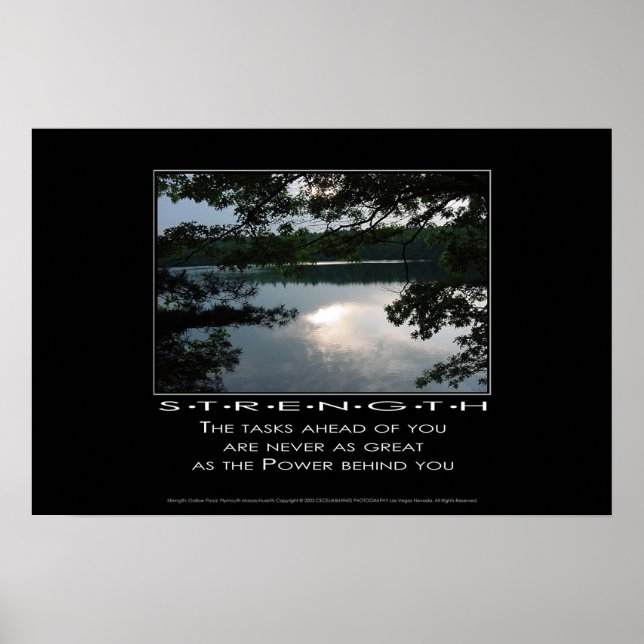 Stärke Poster (Vorne)