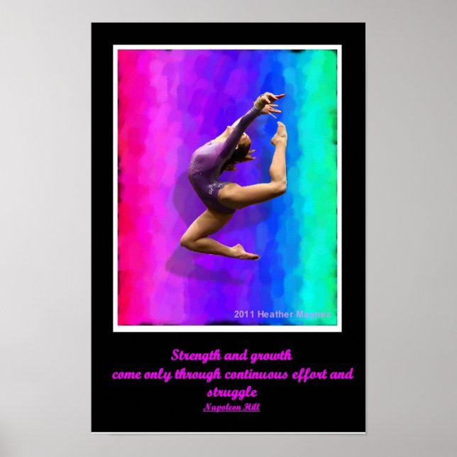 Stärke Poster (Vorne)