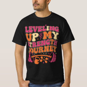 Stärke-Reise auf das nächste Level Fitness-Wachs T-Shirt