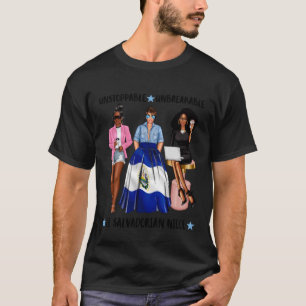 Starke salvadorianische Nichte aus El Salvador Fie T-Shirt