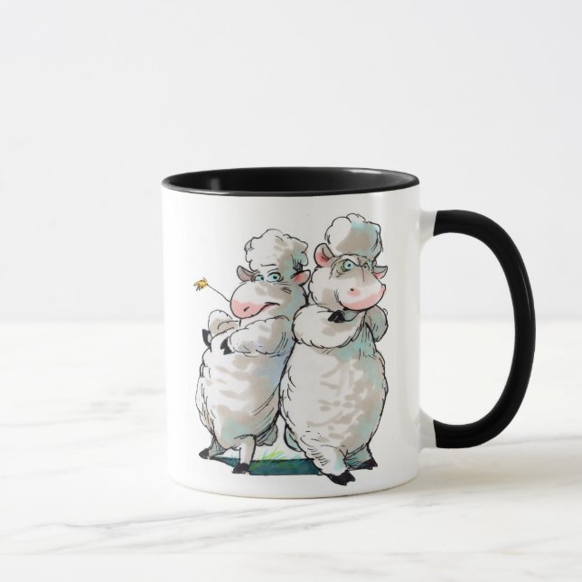 Starke Schaf-Tasse Tasse (Rechts)