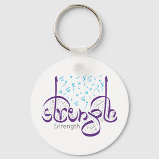Stärke Schlüsselanhänger