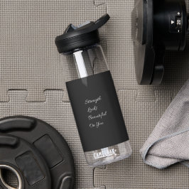 Stärke sieht an dir schön aus Wasserflasche Trinkflasche