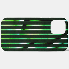 Starke Streifen über grünes abstraktes Design Case-Mate iPhone Hülle