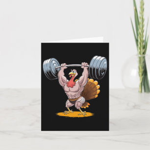 Starke Türkei Bodybuilding Erntedank Weightlift Karte