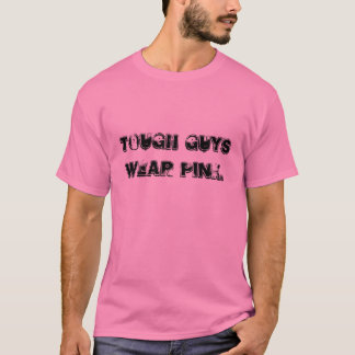 Starke Typen tragen Rosa T-Shirt