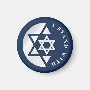 Starke und freiheitliche Flagge Israels Magnet