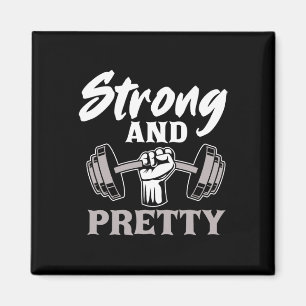 Starke und Hübsche Fitness Sport Bodybuilding Magnet