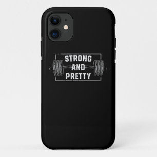 Starke und Hübsche Funny Gym Zitate oben Case-Mate iPhone Hülle
