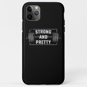 Starke und Hübsche Funny Gym Zitate oben Case-Mate iPhone Hülle