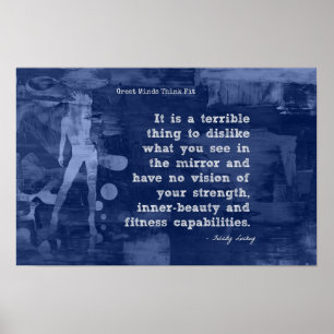 Stärke und Inner-Schönheit! Poster