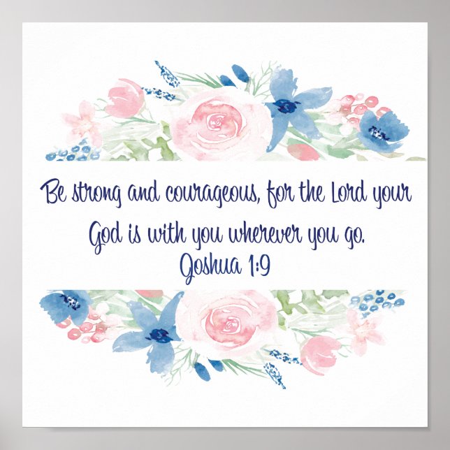 Starke und mutige poster (Vorne)