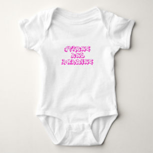 Starke und Phantastische Graffiti-Printwerbung Baby Strampler