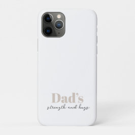 Stärke und Schläge des Vaters - Geschenk des Vater Case-Mate iPhone Hülle