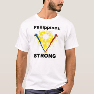 Starke "Unterstützung Philippinen die Philippinen T-Shirt
