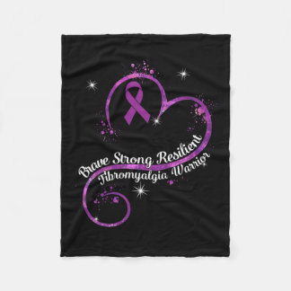 Starke Widerstandskraft bei Fibromyalgie Kriegerer Fleecedecke