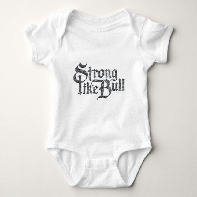 Starke wie Bull Baby Bodysuit Baby Strampler (Vorderseite)