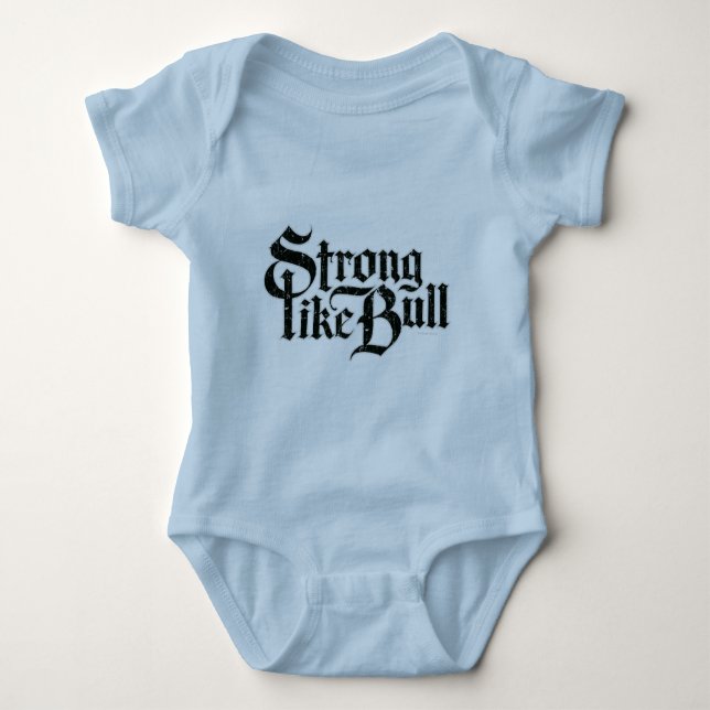 Starke wie Bull Baby Bodysuit Baby Strampler (Vorderseite)
