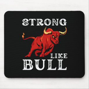 Starke wie eine Bull Weight Powerlift Bodybuildin Mousepad
