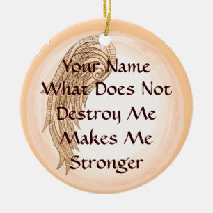 Stärke Wing Keramik Ornament