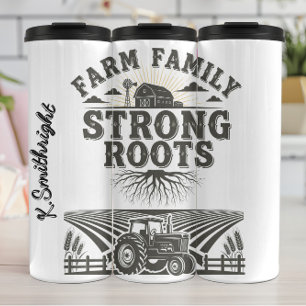 Starke Wurzeln in der Bauernfamilie Thermosbecher