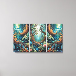 Starke Wurzeln Leinwanddruck