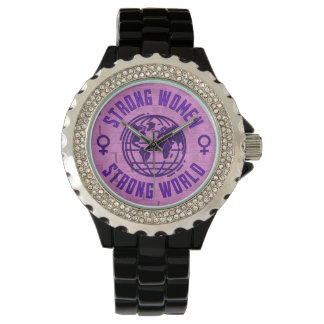 Starke Zitate von Frauen Armbanduhr