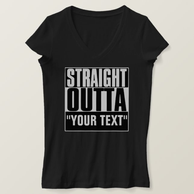 STÄRKEN SIE IHREN TEXT T-Shirt (Design vorne)