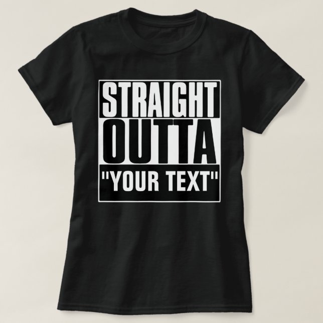 STÄRKEN SIE IHREN TEXT T-Shirt (Design vorne)