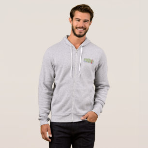 Stärker Als Du Denkst Herren-Reißverschluss-Swea Hoodie