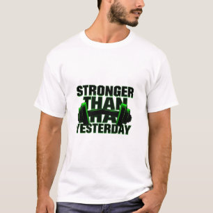 Stärker als gestern Neon T-Shirt