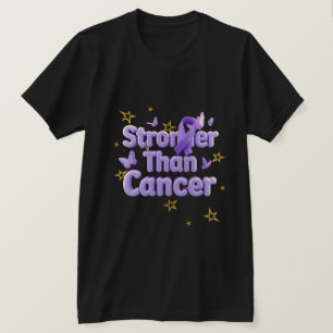 Stärker als Krebs Inspirations-T-Shirt – Hoffnung T-Shirt