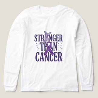 Stärker als Krebs Inspirations-Tri-Blend-Shirt Tri-Blend Shirt