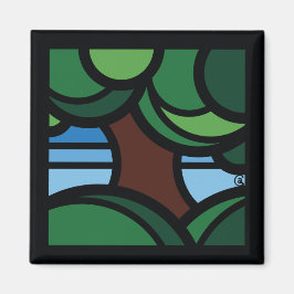 Starker Baum Magnet