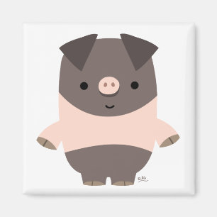 Starker Cartoon Pig-Magnet Magnet