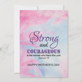 STARKER Christlicher Muttertag Feiertagskarte