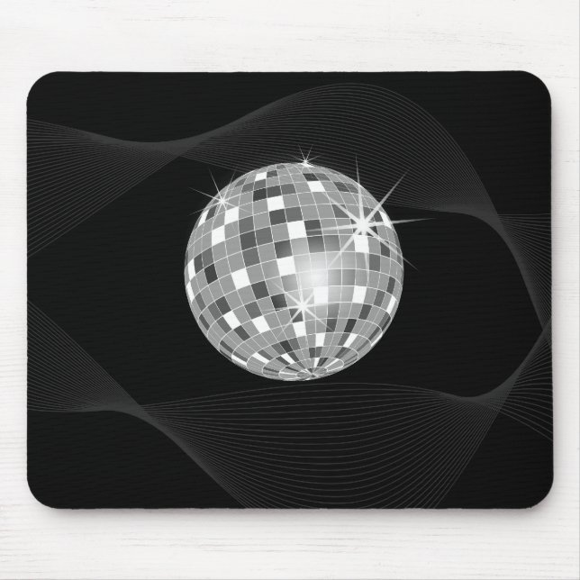 Starker Disco-Ball Mousepad (Vorne)