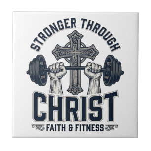 Stärker durch Christus Christliches Fitnessstudio Fliese