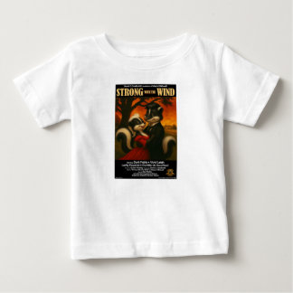Starker Film mit Wind-Parodie Baby T-shirt