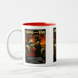 Starker Film mit Wind-Parodie Zweifarbige Tasse