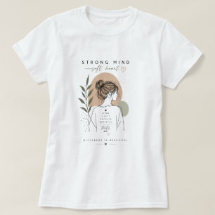 Starker Geist, weiches Herz - Inspirierendes Gesch T-Shirt