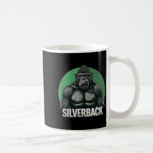 Starker Gorilla Silberrücken Für Affenliebhaber Kaffeetasse
