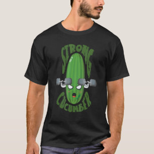 Starker Gurken Vegetarier Gemüse Vegan Bodybuild T-Shirt