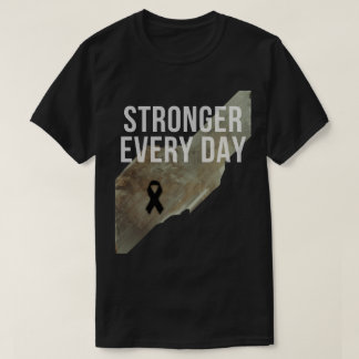 Stärker jeden Tag T-Shirt – Inspirierende Motivati